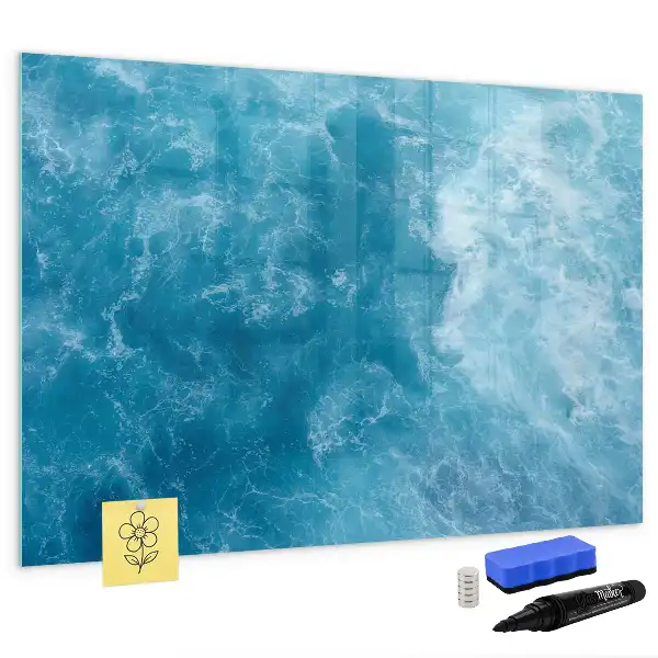 Tableau magnétique à dessiner eau de mer