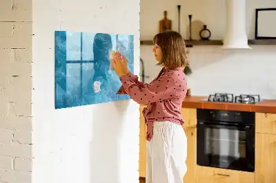 Tableau magnétique à dessiner eau de mer