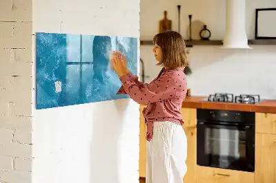 Tableau magnétique à dessiner eau de mer