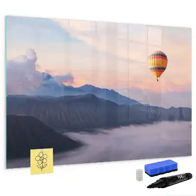 Tableau magnétique pour dessiner motif paysage