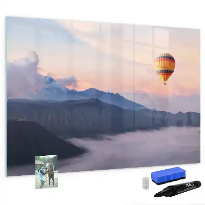 Tableau magnétique pour dessiner motif paysage