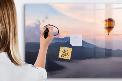 Tableau magnétique pour dessiner motif paysage