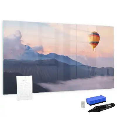 Tableau magnétique pour dessiner motif paysage