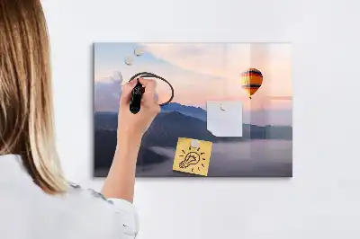 Tableau magnétique pour dessiner motif paysage