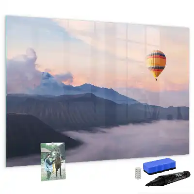 Tableau magnétique pour dessiner motif paysage