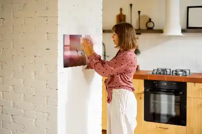Tableau magnétique pour dessiner modèle Matin brumeux