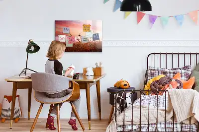 Tableau magnétique pour dessiner modèle Matin brumeux