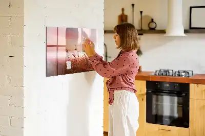 Tableau magnétique pour dessiner modèle Matin brumeux