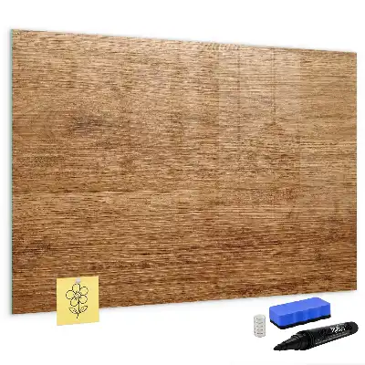 Tableau magnétique pour dessiner en bois clair
