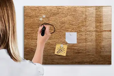 Tableau magnétique pour dessiner en bois clair