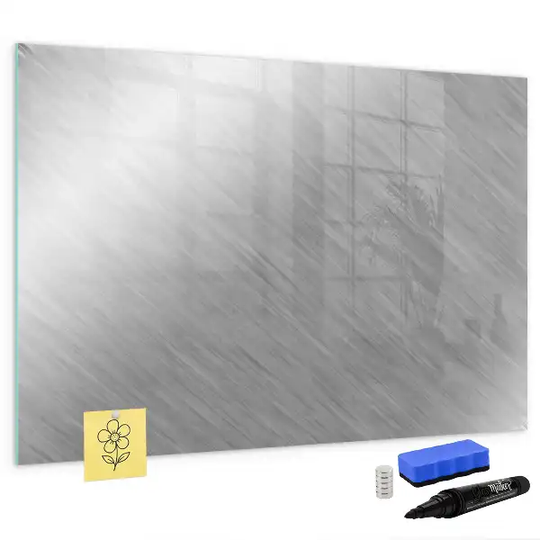 Tableau magnétique pour dessiner surface métallique
