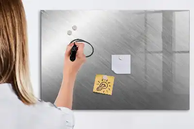 Tableau magnétique pour dessiner surface métallique