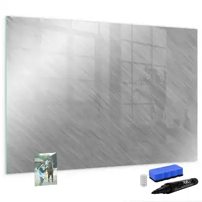 Tableau magnétique pour dessiner surface métallique