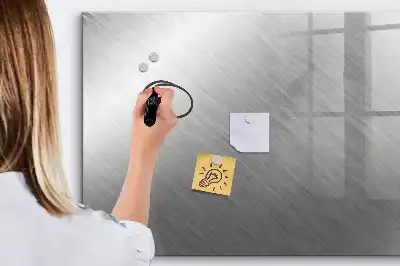 Tableau magnétique pour dessiner surface métallique