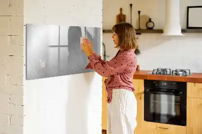 Tableau magnétique pour dessiner surface métallique
