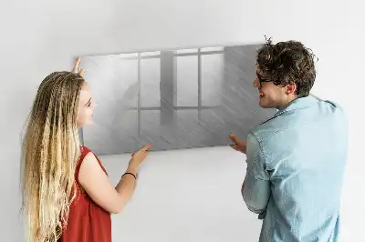 Tableau magnétique pour dessiner surface métallique