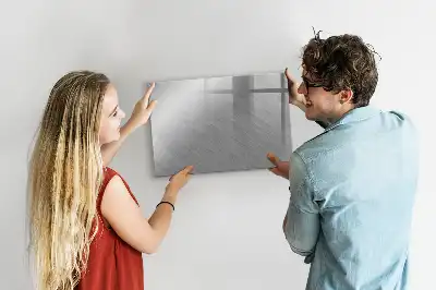 Tableau magnétique pour dessiner surface métallique
