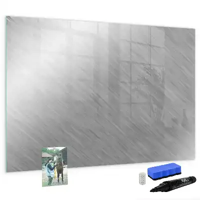 Tableau magnétique pour dessiner surface métallique