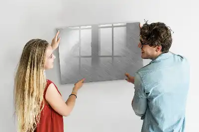 Tableau magnétique pour dessiner surface métallique