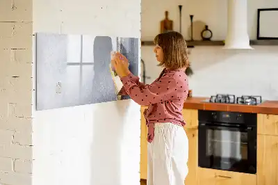 Tableau magnétique à dessiner motif part de gâteau