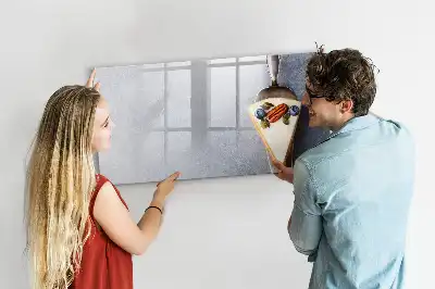 Tableau magnétique à dessiner motif part de gâteau