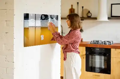 Tableau magnétique pour dessiner pression de bière