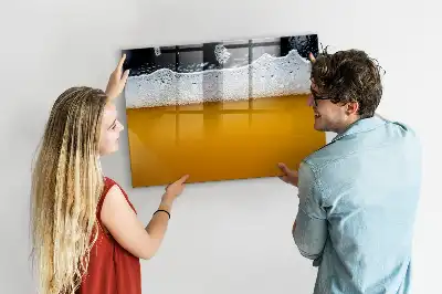 Tableau magnétique pour dessiner pression de bière