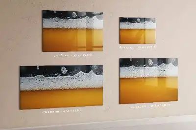 Tableau magnétique pour dessiner pression de bière