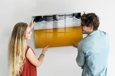 Tableau magnétique pour dessiner pression de bière