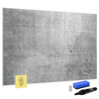 Tableau magnétique à dessiner modèle mur brut