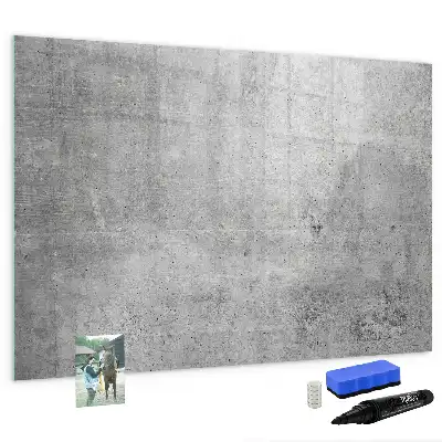 Tableau magnétique à dessiner modèle mur brut