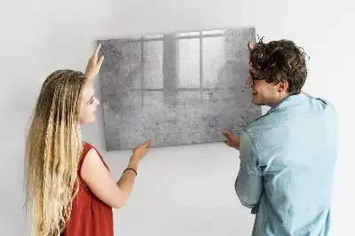 Tableau magnétique à dessiner modèle mur brut
