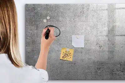 Tableau magnétique à dessiner modèle mur brut