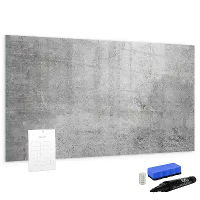 Tableau magnétique à dessiner modèle mur brut