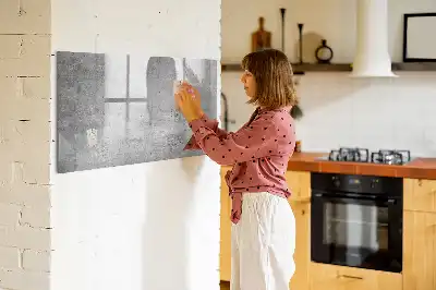Tableau magnétique à dessiner modèle mur brut
