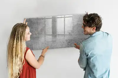 Tableau magnétique à dessiner modèle mur brut