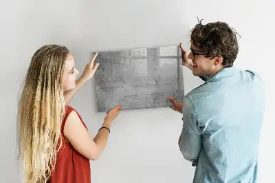 Tableau magnétique à dessiner modèle mur brut