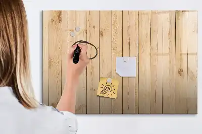 Tableau magnétique pour dessiner en bois