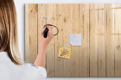 Tableau magnétique pour dessiner en bois