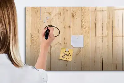 Tableau magnétique pour dessiner en bois