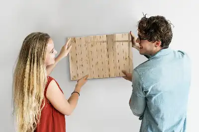 Tableau magnétique pour dessiner en bois