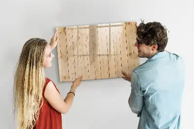 Tableau magnétique pour dessiner en bois