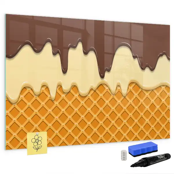 Tableau magnétique à dessiner modèle glace
