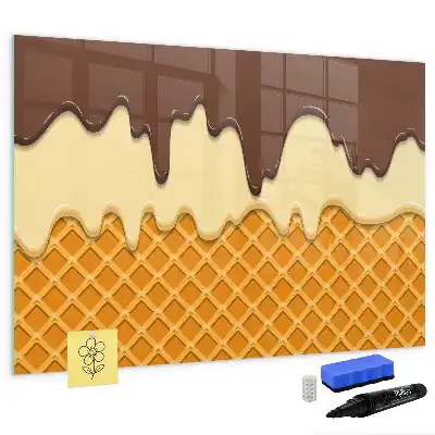 Tableau magnétique à dessiner modèle glace