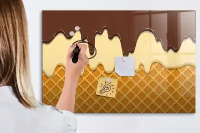 Tableau magnétique à dessiner modèle glace