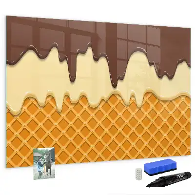 Tableau magnétique à dessiner modèle glace