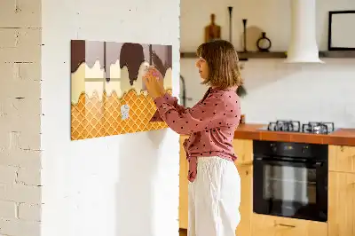 Tableau magnétique à dessiner modèle glace
