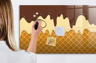 Tableau magnétique à dessiner modèle glace