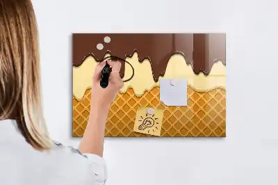 Tableau magnétique à dessiner modèle glace