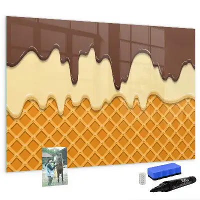 Tableau magnétique à dessiner modèle glace